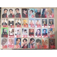 FELIX STRAYKIDS OFFICIAL PHOTOCARDS/POLA ETC