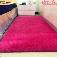 karpet gebu karpet velvet rumput karpet Permaidani mewah tebal bilik tidur di sisi katil ruang tamu meja kopi lantai tik