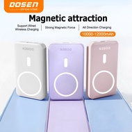 DOSEN Power Bank Mini Magnetic Wireless Fast Charge Used for iP 16/15/14/13/12 (10000mAh/12000mAh)