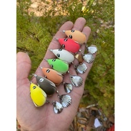 Imitation f35 mini cast lead 3,3cm white bkk blade 6g-7.5g (buy 1 get 1 body free, buy 2 get 1 free