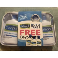 Cetaphil Buy 2 take 1 Gentle Skin Cleanser 250ml free pouch most prescribed by dermatologists