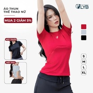 [Best Seller] LYB Women's Running Shirt, Slim Fit Women's Sports Shirt, Breathable Fabric, Women's G