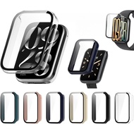 PC Full Protective Case For Xiaomi Smart Band 10 Pro Glass Screen Protector Cover Hard Shell Bumper 