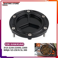 For KAWASAKI Z125 Z250 Z250SL Z300 NINJA 125 250 250R 250SL 300 Motorcycle Gas Fuel Tank Cap Keyless