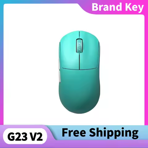 New Inkot G23 V2 Wireless Gaming Mouse, PAW3395 26K DPI Custom Hot Swap Mechanical Switch Ergonomic 