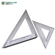 Budweiser Triangle Ruler 90 Degree Thickened Angle Ruler Stainless Steel Triangle Ruler Woodworking 