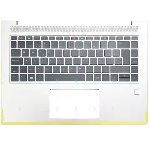 C FOR HP Elitebook 1040 G4 Spanish Silver Upper Case with Backlit Keyboard