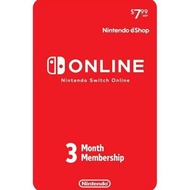 Nintendo Switch Online 3 Month Moon And America American Eshop