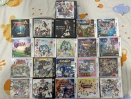 3ds 索尼克青之冒險  索尼克火與冰  初音未來 計劃1 2   勇氣默示錄1 2   鬥神都市  時之笛  眾神的三角力量  zelda三劍客   薩爾達無雙  閃亂神樂真紅 2  紅蓮的少女  