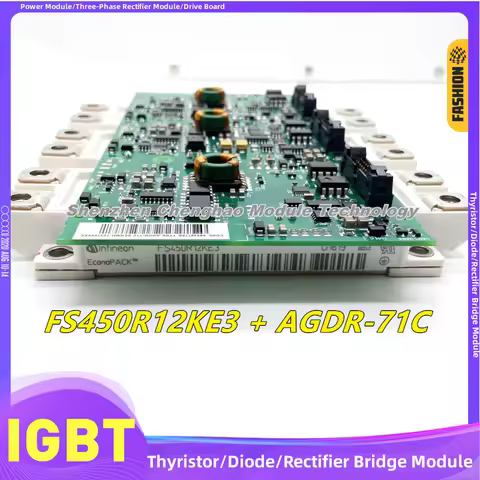 FS450R12KE3/AGDR-71C IGBT Module With Driver Board FS450R17KE3/AGDR-71C Inverter Accessories FS450R1