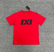 3v3 Basketball Training Wear International Three-to-Three Masters 3x3 Quick-Drying Long-Sleeved T-sh