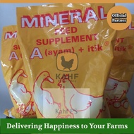 [KAHF PS] Mineral 1 kg Feed Supplement A Medion untuk Ayam Itik 25 kilogram 1 sak