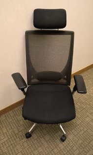 高背頭枕 多功能人體工學椅 電腦椅 辦公椅 網椅 合金腳 升降3D扶手 26寸 donati Headrest  ergonomic task executive Mesh office chair