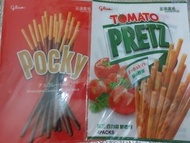 固力果glico A4 file
PRETZ TOMATO 固力果- 蕃茄百力滋餅乾條 
Pocky Chocolate coated biscuit stick
固力果- 朱古力百奇百力滋