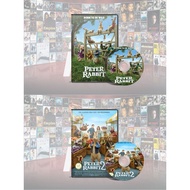 Peter Rabbit DVD (2018) + Peter Rabbit 2 DVD The Runaway (2021) Collector Edition