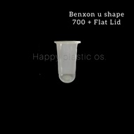 22oz  Bubble Tea Cup / Capsule Cup / U Shape Cup / Thai Cup / U SEAL CUP /Disposable Plastic Cup (10