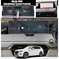 Mazda CX60 (2025-2026) Infotainment Screen Tempered Glass Navigation Screen Protector Car Accessorie