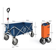 Sturdy Foldable Compact Wagon Stroller Trolley Picnic Fishing
