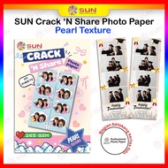 SUN Crack 'N Share Photo Paper 4R