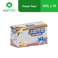 Twins Lampein Baby Comfort Diaper Taped XXL 15 pcs