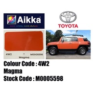 AIKKA TOYOTA 4W2 MAGMA * 2K CAR PAINT / CAT KERETA 2K