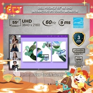 Dell P5524QT 55" P6524QT 65" P7524QT 75" P8624QT 86" 4K UHD 3840x2160 Interactive IPS Touch Monitor 