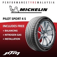 20 21 22 23 inch Michelin Pilot Sport 4 S High Performance Tyre (FREE INSTALLATION/DELIVERY) UHP Tire Tayar