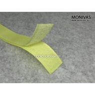 Baby Yellow Sew On Velcro DIY Sewing Crafting Fastening Tape