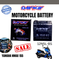DAYWAY MOTORCYCLE BATTERY FOR  YAMAHA NMAX 155 | 12N5L-BS BATTERY SIZE | 5L