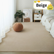 Bedside Carpet Bedroom Carpet karpet bilik tidur Living Room Decors Anti-slip Tatami Plain carpet 地毯
