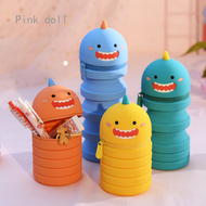 กล้องส่องทางไกลกล่องดินสอที่เก็บดินสอลายการ์ตูนกล่องดินสอกล่องใส่ดินสอน่ารักที่ใส่ดินสอสำหรับเด็กที่