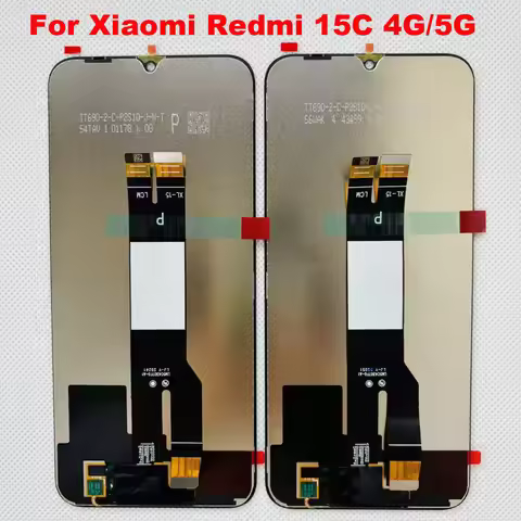 6.9'' Original For Xiaomi Redmi 15C 4G 25078RA3EA 15C 5G 2508CRN2BC 15C Big Glass LCD Display Screen