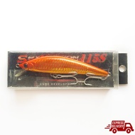 Senses Spy Mission 115S Gold Fishing Lure