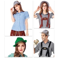 CH* Feather Decor Fedora Hat Oktoberfest Hat with Roll Brim Western Jazz Hat