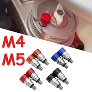 2PC Motorcycle M4x0.7 Fork Air Bleeder Valves For KTM SX SXF EXC EXCF XC XCF XCW XCFW 85-500 2005-20