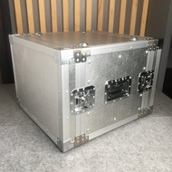 COMPACT RACK SD8U Audio Equipment 2 Front-Rear Covers 16 Inches Deep Aluminum Surface RACK...