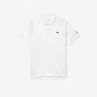 Lacoste Men's Tennis X Novak Djokovic Fan Version Polo Shirt - Performance ( White ) - DH5174
