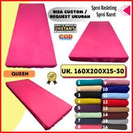 FOAM ZIPPER BEDSHEET MATTRESS COVER/ SIZE 160X200X15-30 CM BEST MATTRESS WRAP RAYAZI