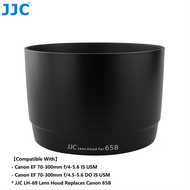 JJC Camera Lens Hood Shade for Canon EF 70-300mm F4-5.6 IS USM &EF 70-300mm F4.5-5.6 DO IS USM Lens 