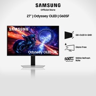 Samsung 27" Odyssey OLED G6 G60SF QHD 500hz Gaming Monitor / LS27FG602SEXXS