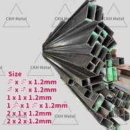 T1.2mm__2'' X 2'' (50MM x 50 MM)MILD STEEL SQ. HOLLOW SECTION - CQ EMPAT SEGI BESI HOLLOW TUBE 四方管方喉