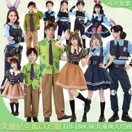 Halloween Cosplay Costume - Zootopia Judy Hopps & Nick Wilde Set