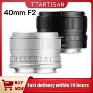 SERG TTArtisan 40mm F2 Full Frame Auto Focus AF Large Aperture Lens for Sony E FE Nikon Z L mount A7