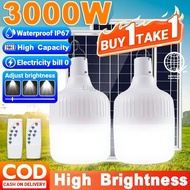 Solar Bulb Light Outdoor Waterproof Solar Light Indoor Light LED Light with Panel