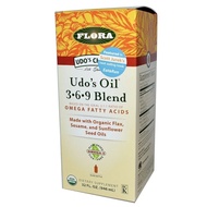 Flora, Udo's Choice, Udo's Oil 3-6-9 Blend, 17 fl oz (500 ml) / 32 fl oz (946 ml)