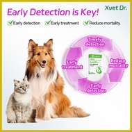 ♝ ☏ ☫ Xvet Dr Dog and Cat Test Kit RBV Test Paper Rabies Virus Rapid Test Kit For Dog and Cat