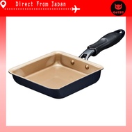 Evercook Tamagoyaki Pan, 13×18 cm, Gas Stove Only, Lightweight, [500-Day Warranty], Non-Stick Frying