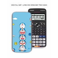 Funny Doraemon - casio handheld calculator stickers full of lines