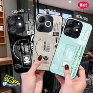 Softcase Glass For ITEL A50, A70 & A80 - Case Handphone ITEL A50, A70 & A80 [T128].