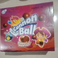 Canon Ball chocolate chewy contents 24 x 5g